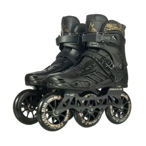 Patines en línea para hombre, zapatos profesionales de 3 ruedas, patinaje de carreras de velocidad para adultos, 231128