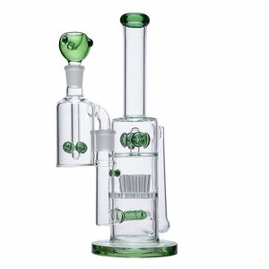 Inline Sprinkler Perc 18mm Femelle Narguilés Verre D'eau Bong Champignon Cross Percolateurs Plate-forme D'huile Avec Dab Rigs Accessoires Pour Fumer WP2233