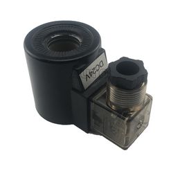 diamètre intérieur 19/20 solénoïde nord bobine de soupape hydraulique ac220v dc24v hauteur 51 mm