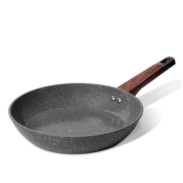 Innerwell 8 pouces poêle, poêle, non-bâton Granite Fry Egg Pans Omelette Chef's Pans, petite poêle antiadhésive PFOA gratuit