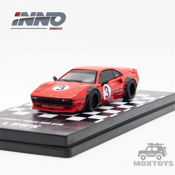 INNO 1 64 LIBERTY WALK 308 GTB #3 Coche modelo fundido a presión rojo 240306