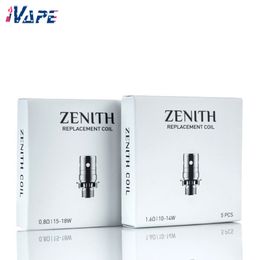 Innokin Zenith Ersatzspule Z-Spulen, 5 Stück/Packung, mehrere Widerstandsoptionen, 0,5 Ohm/0,8 Ohm/1,6 Ohm/1,2 Ohm, kompatibel mit Tanks der Zenith-Serie
