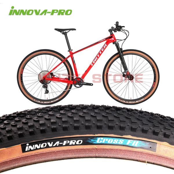 Innova Mountain Bicycle Tires 26x2.0 / 29x2.1 / 27.5x2.25 pouces Anti-pipe Road Snow Bike Tire 700 * 25c Ultralight Cycle Tires