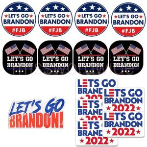 Innovatieve stickers laat Go Brandon Bumpersticker Veilig en onschadelijk Laptop Sticker Decal Duurzaam en Waterdichte Auto Bump CG001