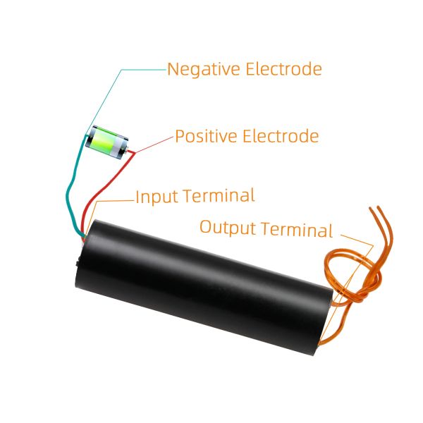 Entrada DC 3V-6V Salida 400kV/1000KV BOOST Paso Up Módulo de alimentación Transformador de generador de pulso de alto voltaje