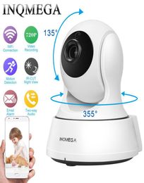 INQMEGA 720P Beveiliging babyfoon IP Camera WiFi Home Security CCTV Camera met Nachtzicht Tweeweg Audio P2P Remote View1373434