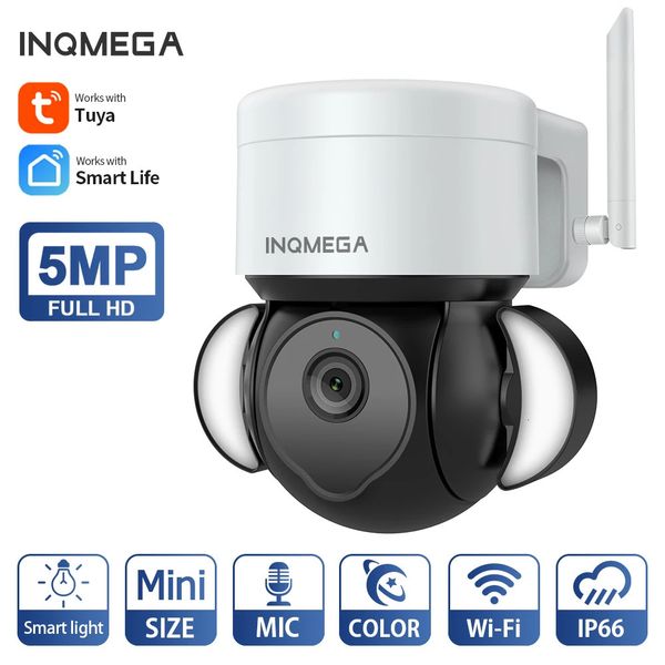 INQMEGA PTZ caméra IP suivi automatique 3MP extérieur étanche Mini vitesse dôme caméra IR 30M P2P caméra caméra de sécurité à domicile 240126