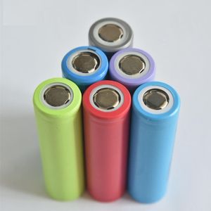 Batterie cylindrique au lithium INR18650, cellule 18650, 3.7V, 2600mAh, 2000mAh, 2200mAh, batterie rechargeable li-ion pour vélos électriques, Scooters