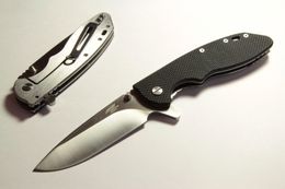 Inron 803, cuchillo plegable de supervivencia rentable, hoja 8Cr13Mov, mango G10, herramientas tácticas básicos de caza para acampar al aire libre