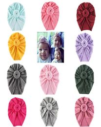 INS Mignon Bébé Bandeaux 20 Couleurs Doux Élastique Bébé Filles Bandeaux Head Wraps Enfant Couvre-chefs 3M2Y Bébé Turban Headwraps Enfants 1142551