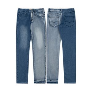 Ins Designer Jeans Galeries Pantalons Depts Mode Hommes Designer Splicing Jeans Ripped Denim Pantalons De Luxe Hip Hop En Détresse Hommes Femmes Taille S-xl66YS