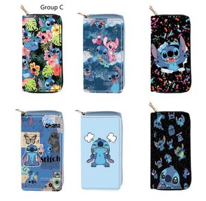 Ins Fashion Kuromi Cinnamoroll, monedero multifunción con estampado de flores, accesorios para niños, bolso de gran capacidad, regalo de cumpleaños para niños