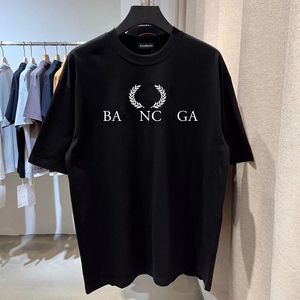 Ins drôles t-shirts paris épi de blé imprimé lettre graphique coton blanc noir col rond France designer classiques couple hommes femmes 5xl vêtements t-shirts