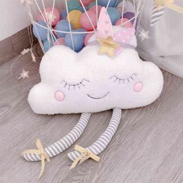 Ins Hot Nordic Indian Deaddress Cloud Plush Pilliw Super zacht gevuld verlegen dekbed kussen voor kinderen Girly Birthday Gift J220704