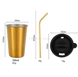 Ins hot outdoor sport waterbeker 304 roestvrijstalen wijnbar mok Ice Beer drinkfles voor outdoor wandelen reizen waterkoker