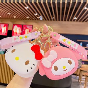 INS KAWAII Silicon Wallet Keetchain Jewelry Schoolbag Backpack Ornement Hanger Kids Toy Cadeaux
