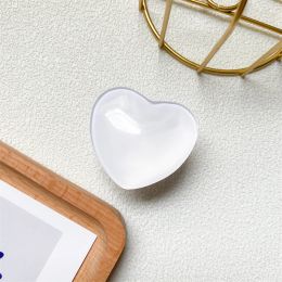 Ins Corea lindo 3D vidrio claro cristal amor heart agarre soporte para iPhone samsung accesorios inteligentes soporte de teléfonos celulares griptok