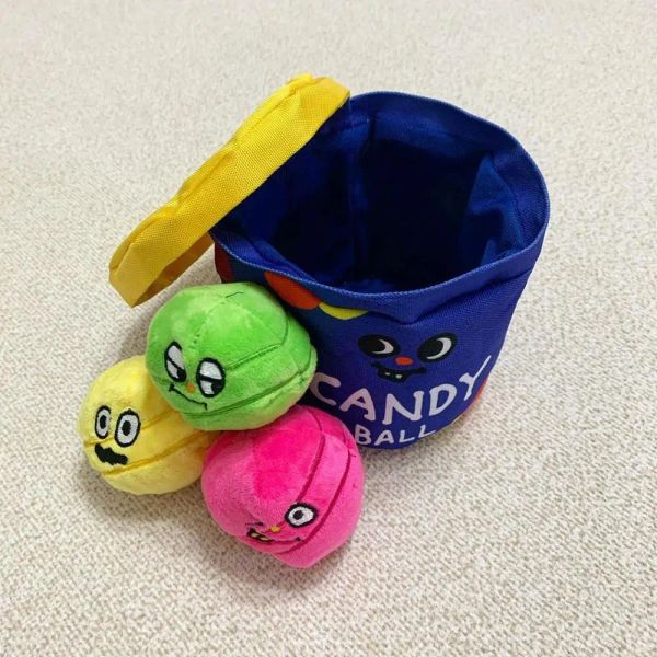 INS – pot à bonbons coloré coréen, boule lumineuse, son d'appel Bb, jouets alimentaires tibétains interactifs amusants, accessoires pour chiens, article pour animaux de compagnie