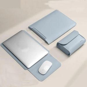 Ins housse en cuir pour ordinateur portable pour Macbook Air 13 étui M1 Pro Retina 12 13 13.3 13.6 14 15 15.6 housse pour ordinateur portable sac pour ordinateur portable 231229