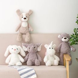 Ins Longgyd Small Animal Plush Toys pour réconforter les poupées de machine de sommeil de sommeil pour les enfants prendre la disposition de la scène de diffusion en direct 240509