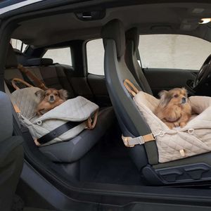 INS sac à main pour animaux de compagnie concepteur chien voiture canapé Portable vers le bas coton nid pour animaux de compagnie voyage sac à bandoulière chien chat transporteur lit