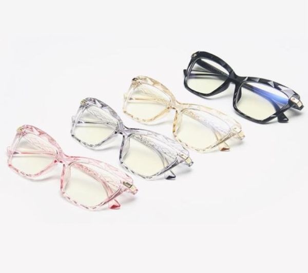 INS Fashion Popular Ultralight Cat Eye Multicut Crystal Gafas Marco de lentes Clear Men Retro Eyewear Frames Sunglasse2284736
