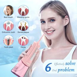 INSMART IRRIGATEUR DES T dents de dents 300 ml Nettoyant étanche à eau portable à avion dentaire Floss dentaire