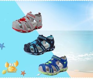 Semelle intérieure longueur 16-21 CM 6-11 ans chaussures d'été pour enfants garçon mode enfants haute qualité confort décontracté sandales de plage