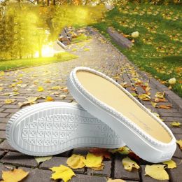 Insoles Diy Hand Knitting Materials Slippers Rubber buitenzolen voor schoenenplatform Antislip Haaknaalden Naalden Indoor Slippers Sole Eva