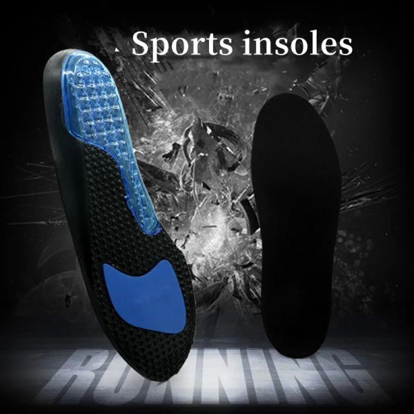 Solers intérieurs Sports Air Cushion Sole intérieure Zoom Breatte Désodorant Sweat Shock Absorption Nonlip Running Basketball Semelles intérieures pour chaussures Men Pad