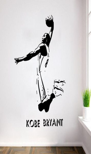 Inspiration Wall Autocollants Basketball Améliorable Mur Secals Sport Style pour enfants Boys Nursery Salon Coupage École Bureau 2907194