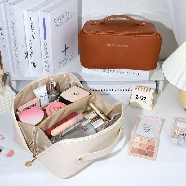 Instagram gran capacidad Internet celebridad estilo almohada mujeres PU nuevo almacenamiento conveniente bolsa de lavado de maquillaje 271791