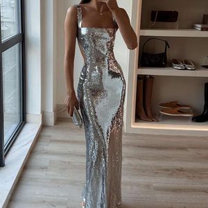 Instagram pailletten holle sexy mode jarreteljurk zomer gouden ketting patchwork rok