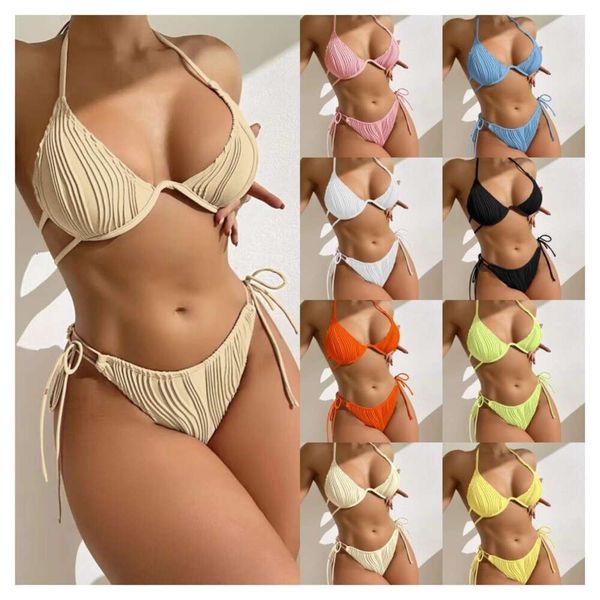 Instagram Swimsuit Split Body Sexy Bikini Women's Bikini Swimsuit Nouveau modèle