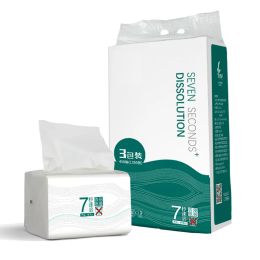 Toallas de papel higiénico de disolución instantánea Servilletas de tejido extraíbles ZZ
