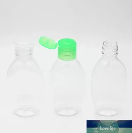 Direct handdesinfectief fles lege hand wassen flessen huisdier plastic fles voor desinfectiemiddel met flip cap 50 ml