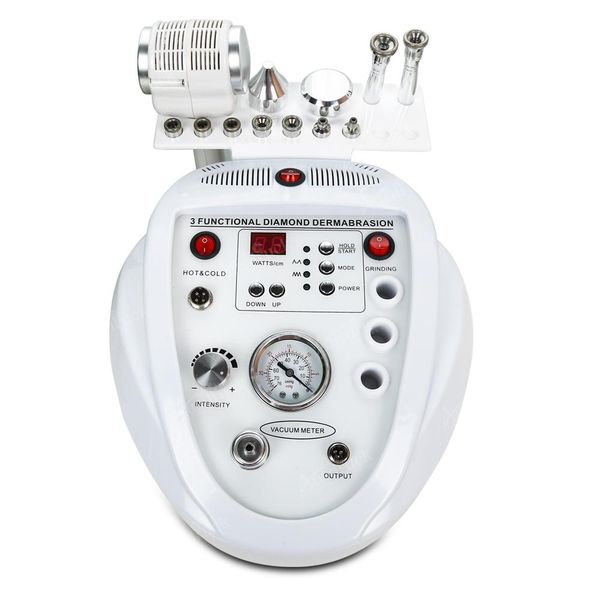 Instrument 3in1 Dermabrasion Diamond Dermabrasion Microdermabrasion PEULLAGE CHAUD CHAUD HAMTRASONIC FACE Eye Beauty Machine NV07