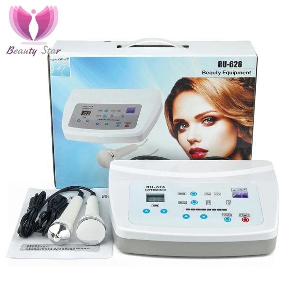 Instrument Beauty Star Ultrasonic haute fréquence Machine de soins faciaux Soins de la peau Retrait le visage soulevant le massage de beauté du visage anti-âge
