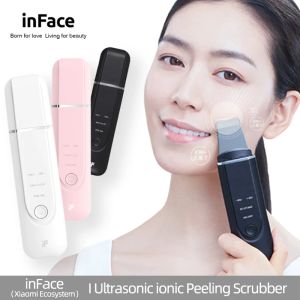 Instrumentinzicht Ultrasone gezichtswasser Massager voor gezicht Vibrators Ion Ultrasone reiniging Skinverzorging Peeling Machine