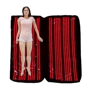 Terapia de luz LED de instrumento Traje de cuerpo infrarrojo Terapia de luz Pendiendo peso Pérdida de peso Alivio de la luz de dormir rojo