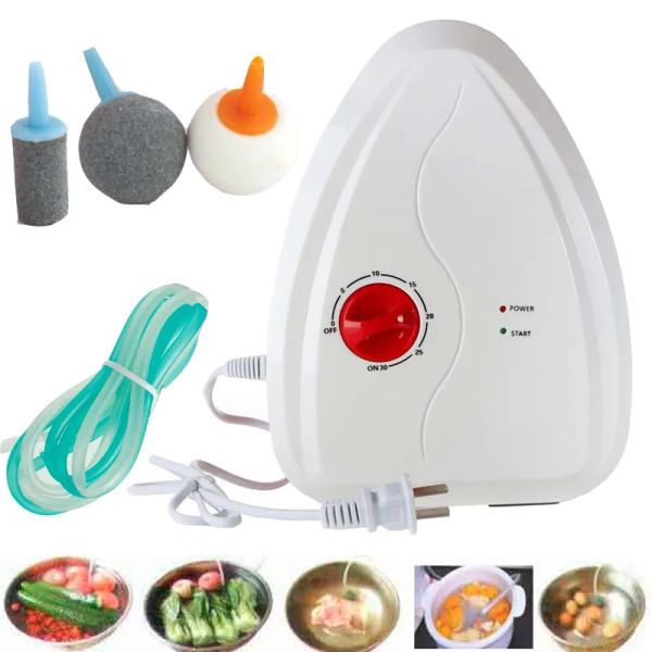 Instrumento Generador de ozono Ozone Agua Purificador de aire para cuidado de la piel limpia para la cara FACHA ACTIVA FRUTA Food Ozonator ionizator