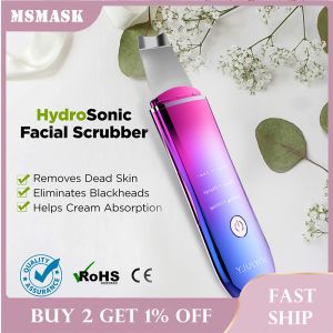 Instrument Ultrasonic Pore Skin Scurbber Set Blackhead Remover Acne Phelt Instrument Cleaner Facial Wash Hine Spatula Face Beauty Tools