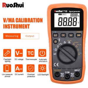 Instruments Calibrateur de température Rtd Calibrateur de processus de signal portable Ruoshui 71B
