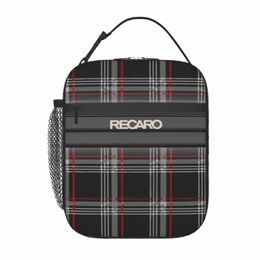 Geïsoleerde lunchbox Recaros Accessies Lunch Bags Food Box Unique Design Cooler Thermal Bento Box 92DM#