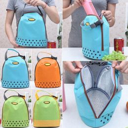 Sacs à lunch oxford isolés pour femmes portables sacs fourre-tout cool plus cool thermique Picnic Bento Bento Lunch Bolsa termica porta alimentos g2U5 #