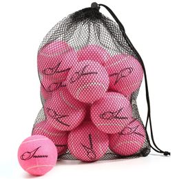 Insum Padel Tennis Ball Racket Beach Training Dog 12pcs in mesh tas gemak voor beginner 326