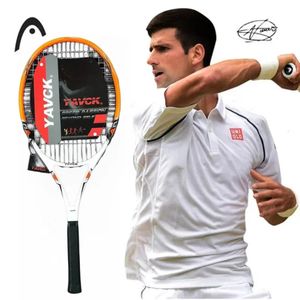 Geïntegreerd tennisracket van koolstofcomposiet voor dames en heren, competitieve training voor beginners, online schieten 240116