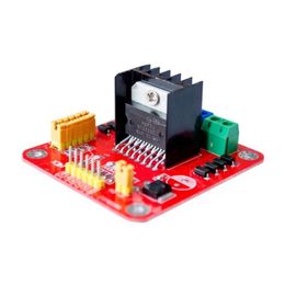 Circuitos integrados 10 unids/lote L298N Puente dual DC Controlador paso a paso Control Motor Controlador Módulo Placa Ijpue