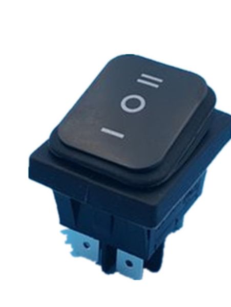Circuitos integrados 10 piezas Interruptor basculante a prueba de agua DPDT (ON-OFF-ON) IP65 Clasificado Negro Buena calidad