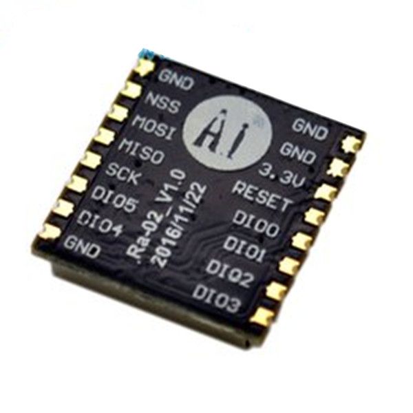 Circuits intégrés 5pcs SX1278 LoRa module sans fil à spectre étalé 433MHz port série sans fil interface UART Ra-02